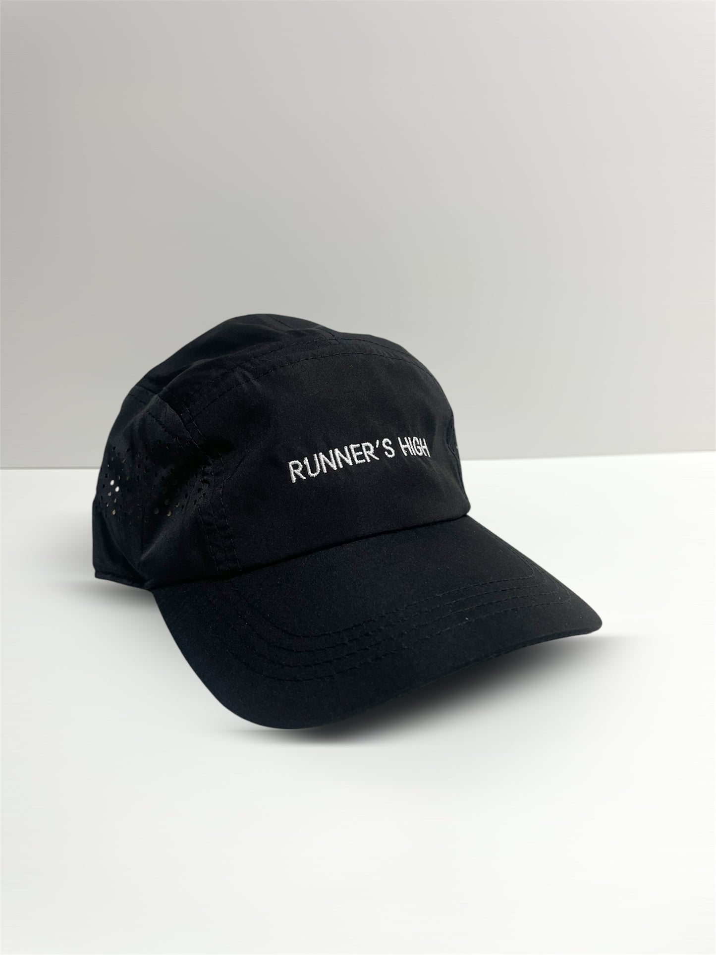 Runner’s High Performance Cap – Black