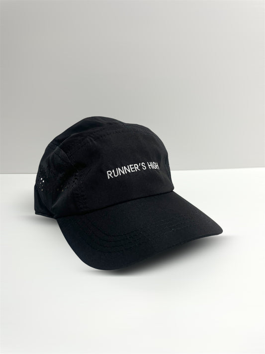 Runner’s High Performance Cap – Black