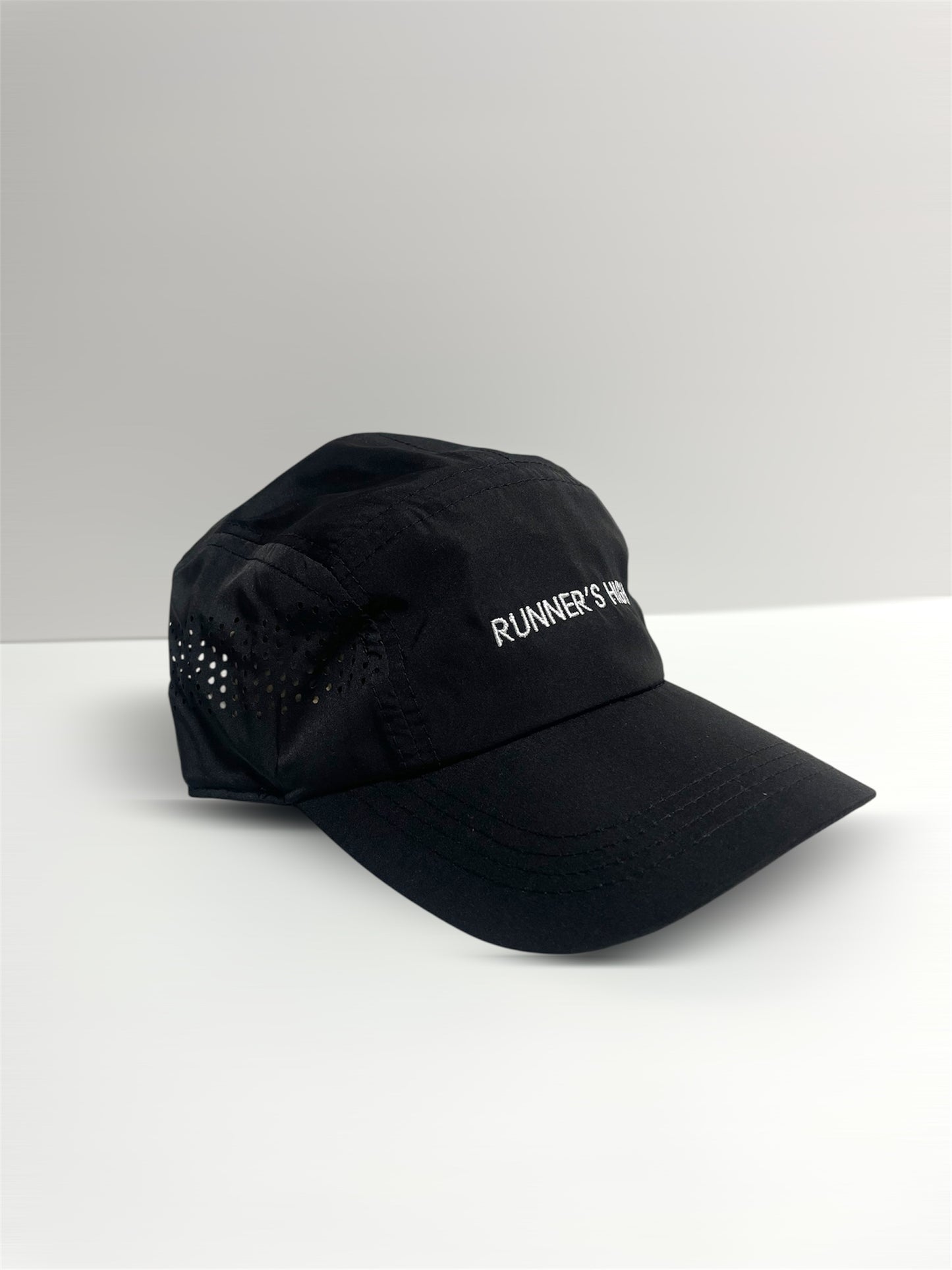 Runner’s High Performance Cap – Black