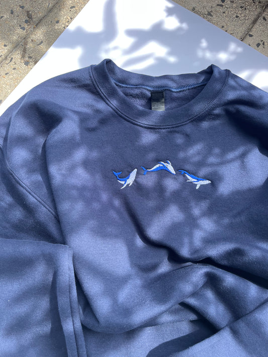 Navy Sweatshirt – Wal-Motiv