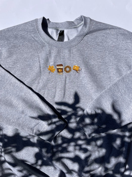 Autumn Vibes - Graues Sweatshirt